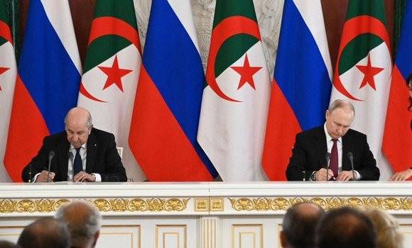 Algérie-Russie: Signature de la Déclaration de partenariat stratégique approfondi et de plusieurs conventions et mémorandums d'entente