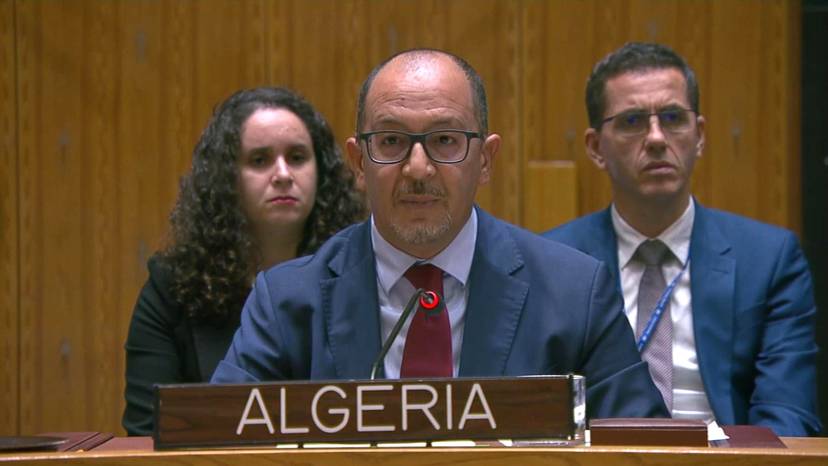 كلمة نائب الممثل الدائم للجزائر في مجلس الأمن حول التعاون بين الأمم المتحدة ومنظمة التعاون الإسلامي