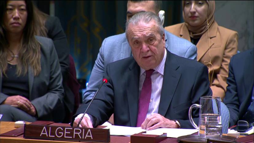 Déclaration de l'Ambassadeur Amar Bendjama au CSNU sur la situation en Palestine