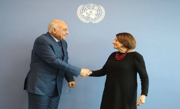 Attaf meets with UN Under-Secretary-General for Political, Peacebuilding Affairs