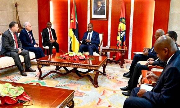 Attaf received in Maputo by president of Mozambique