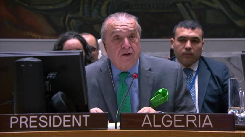 Statement by Ambassador Amar Bendjama at UNSC on the situation of children in Gaza