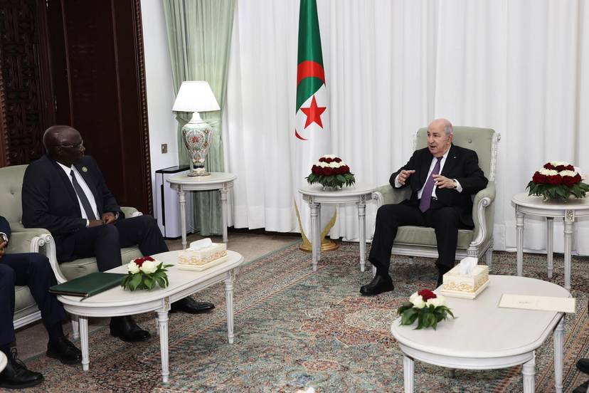 President Tebboune receives Minister of Armed Forces of Republic of Senegal